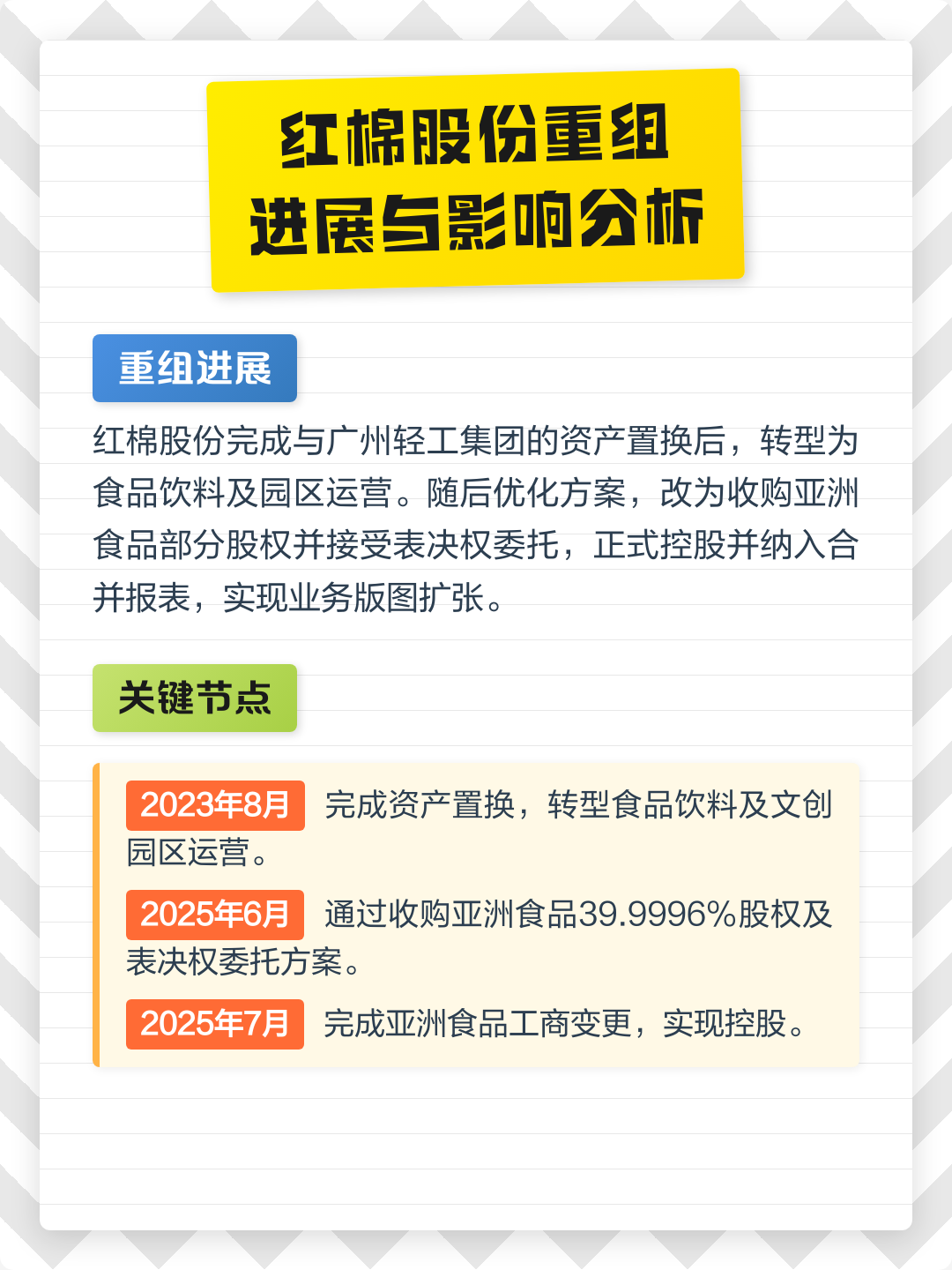 河池市食品资产重组(食品资产重组案例)